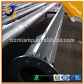 6m double arm street light pole